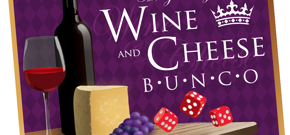 Wine and Cheese Bunco Party Theme