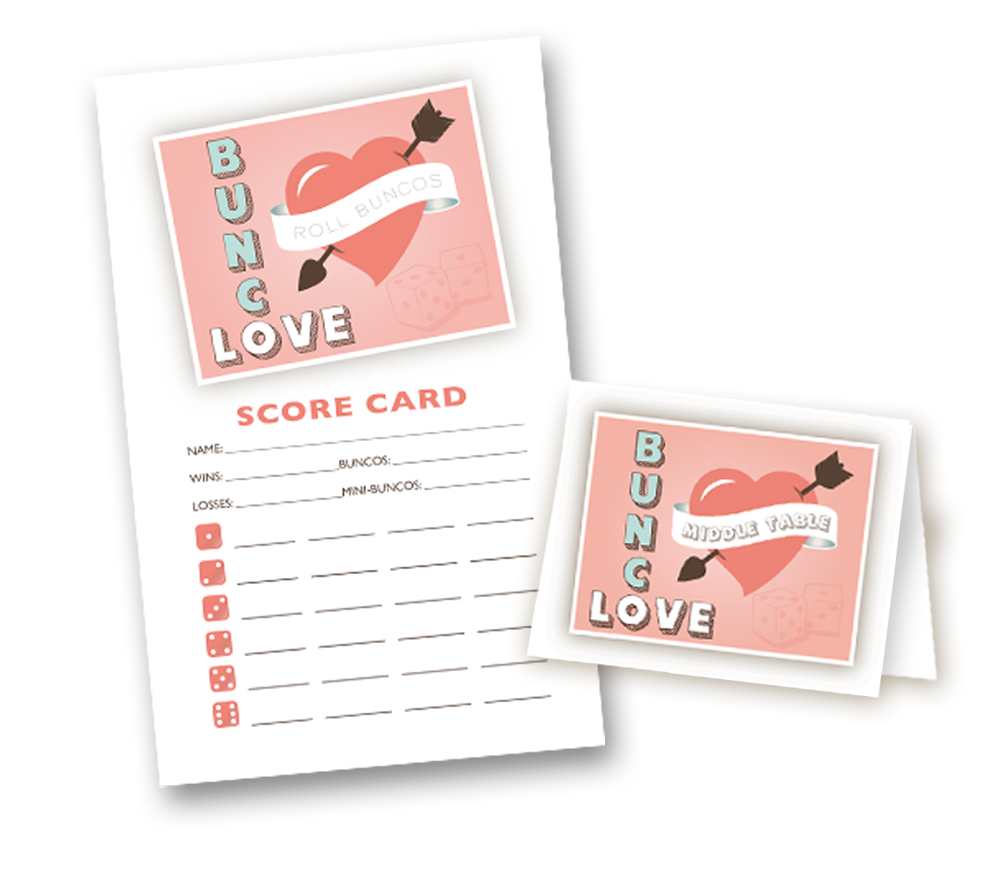 Valentine Bunco Set