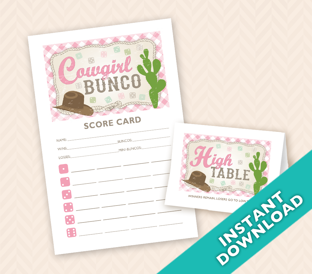Cowgirl Bunco Theme
