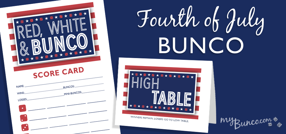 July 4th Bunco Party
